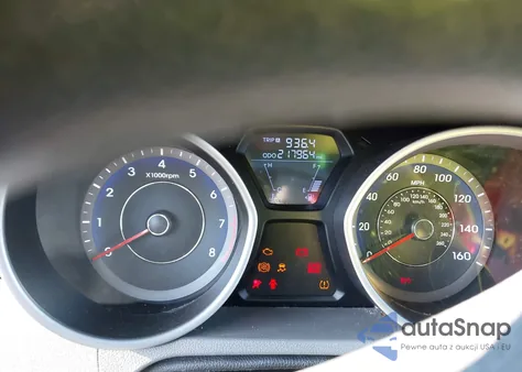 2012 Hyundai Elantra Gls (Ulsan Plant) из США, поврежденный, VIN KMHDH4AE3CU345625